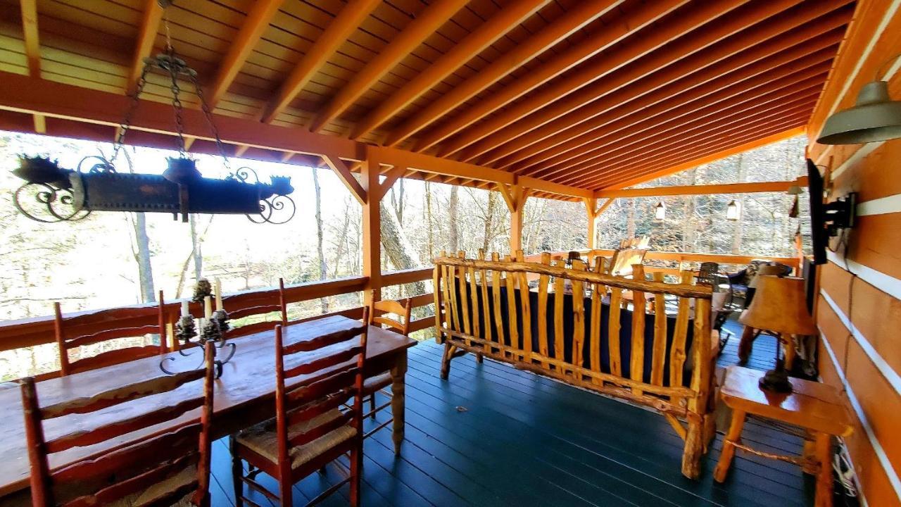 Big Timber Creek Cabin Sugar Grove Buitenkant foto