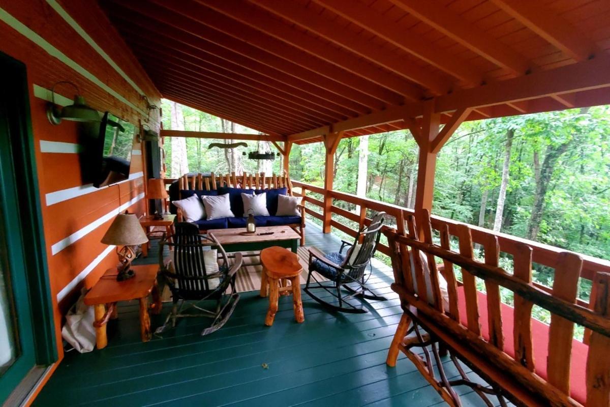 Big Timber Creek Cabin Sugar Grove Buitenkant foto